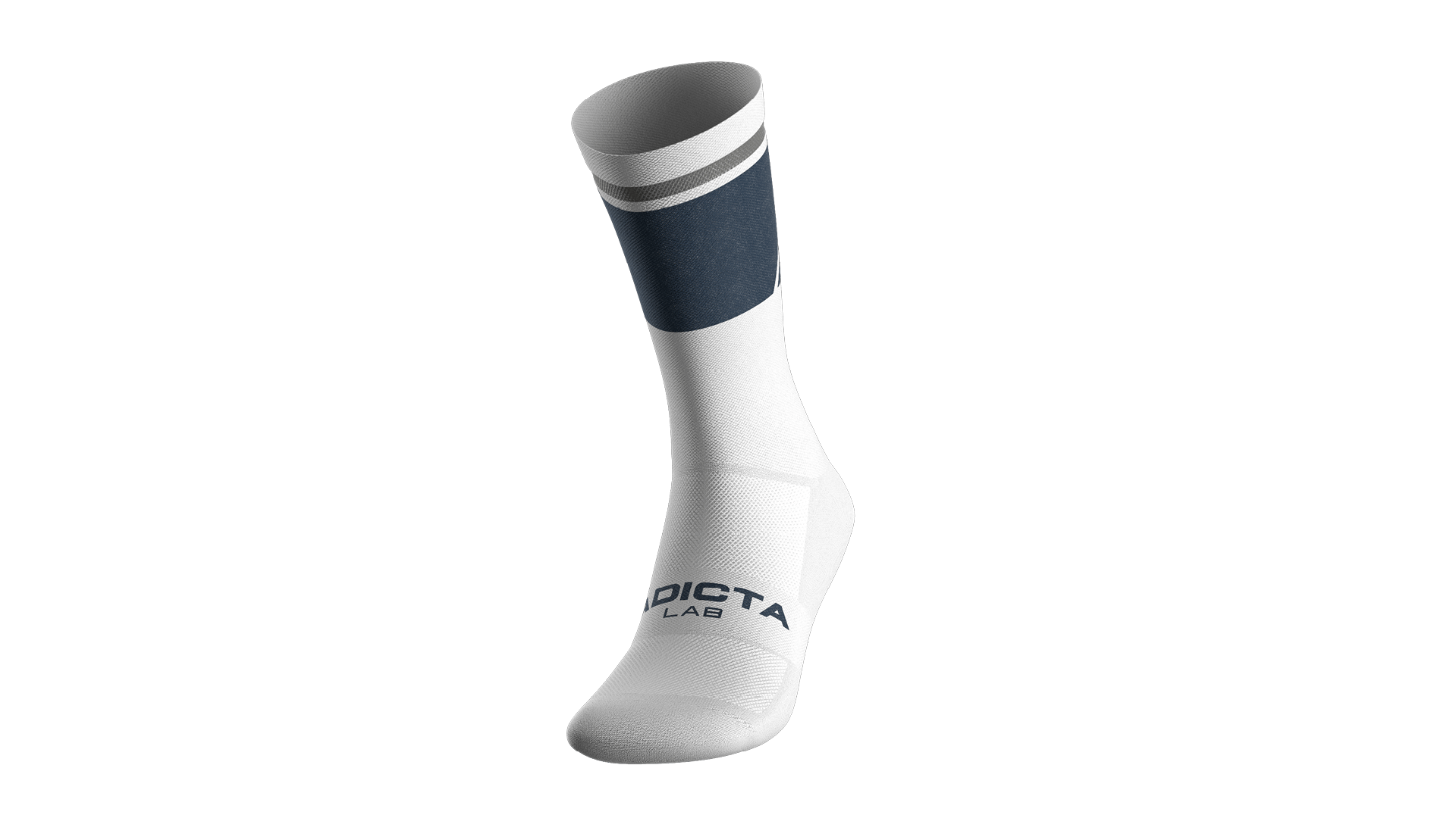 Ichnite socks blanco/azul - BMC Chile